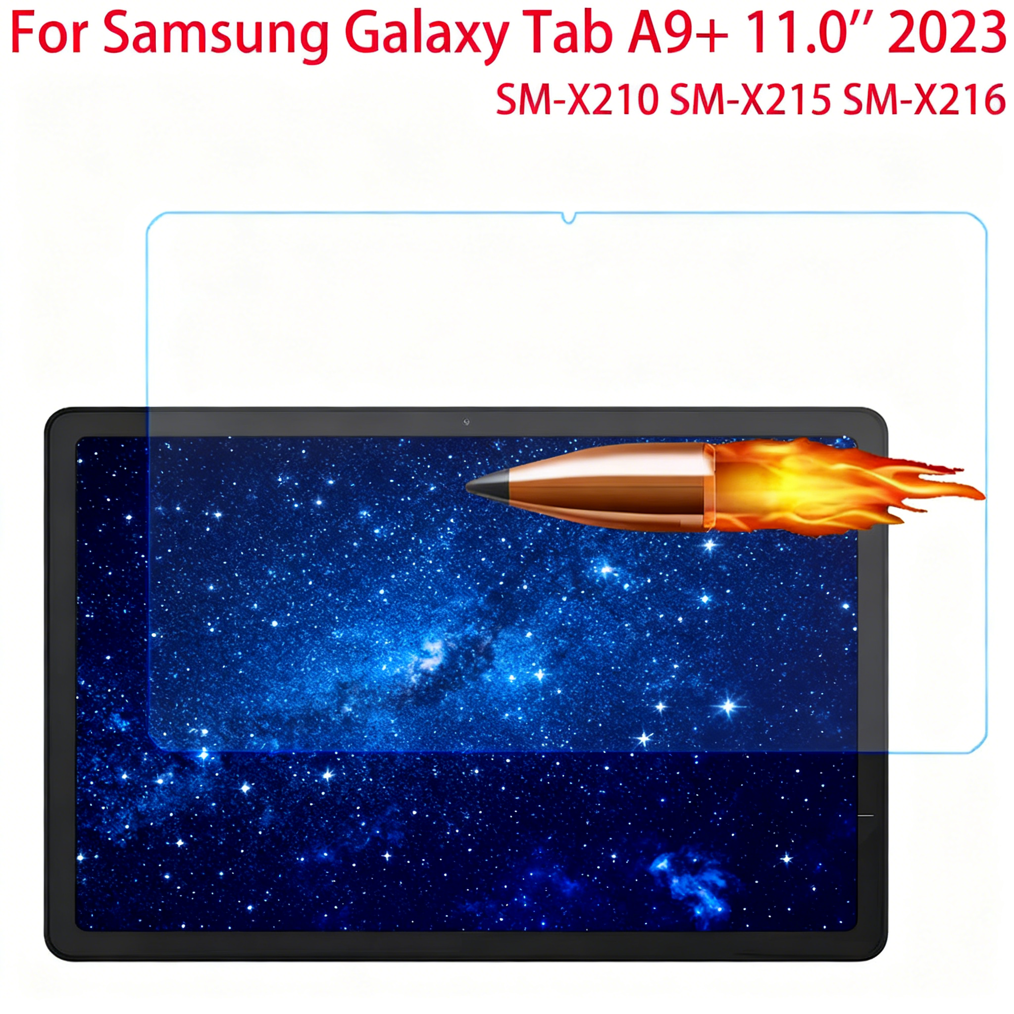 Galaxy Tablet Accessories - 9H Tempered Glass Screen Protector For