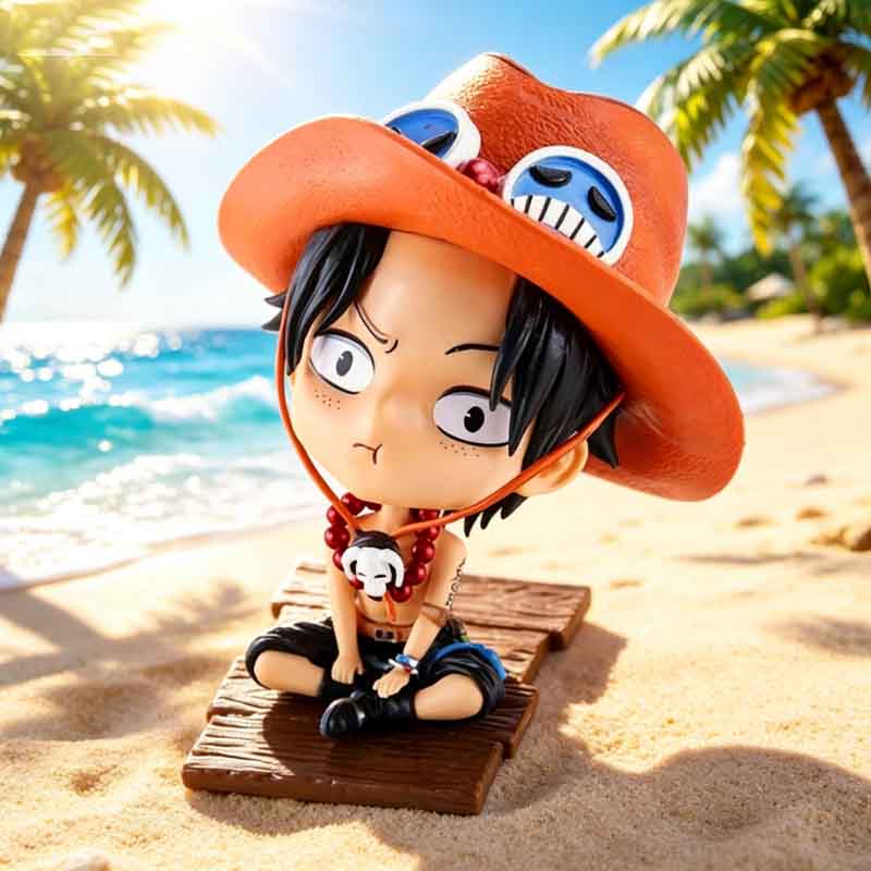 Tablet Accessories Kit - One Piece Ace figurine, Luffy popular