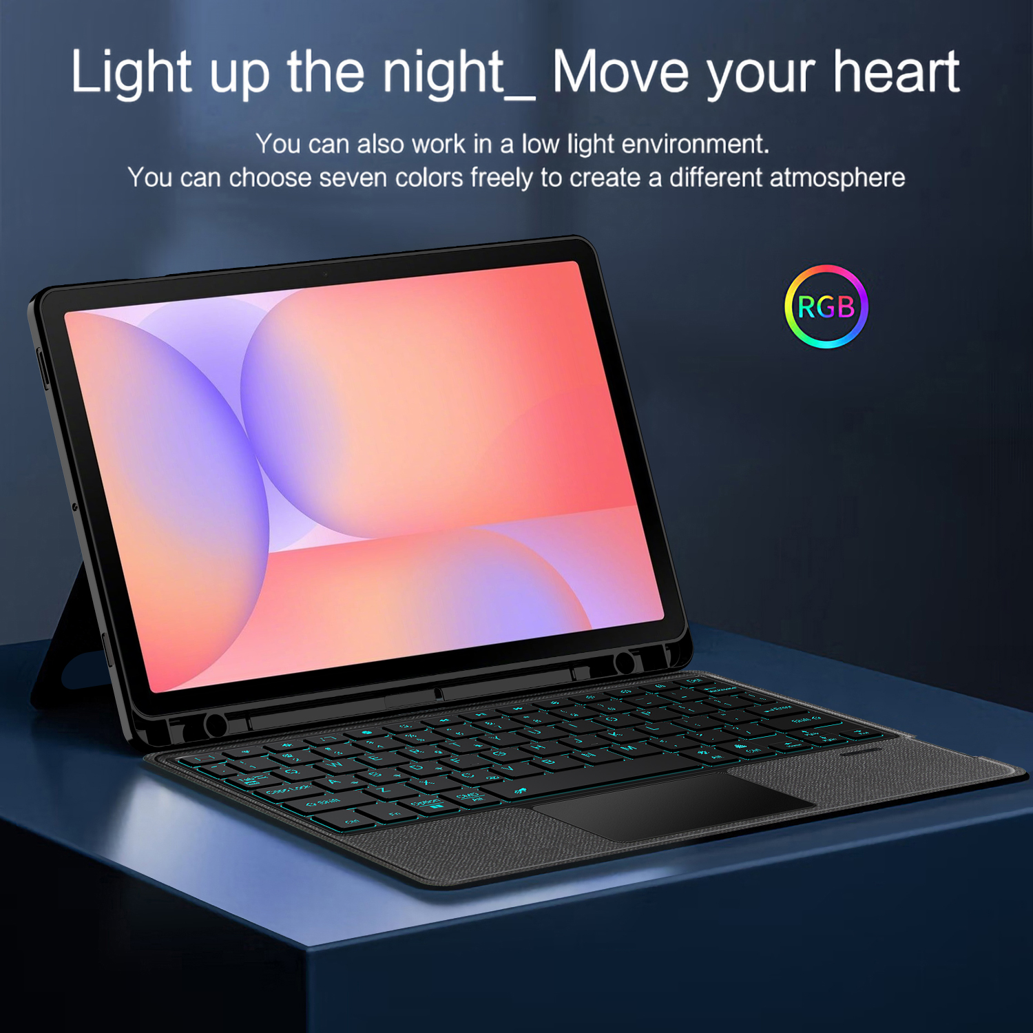 Detachable Magic Keyboard Case - Tablet S9 Fe Accessories review and price