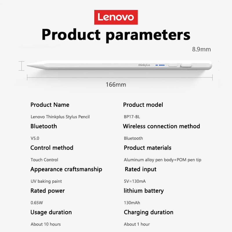 Lenovo  Universal Stylus Pen F - Ipad Pencil Stylus review and price