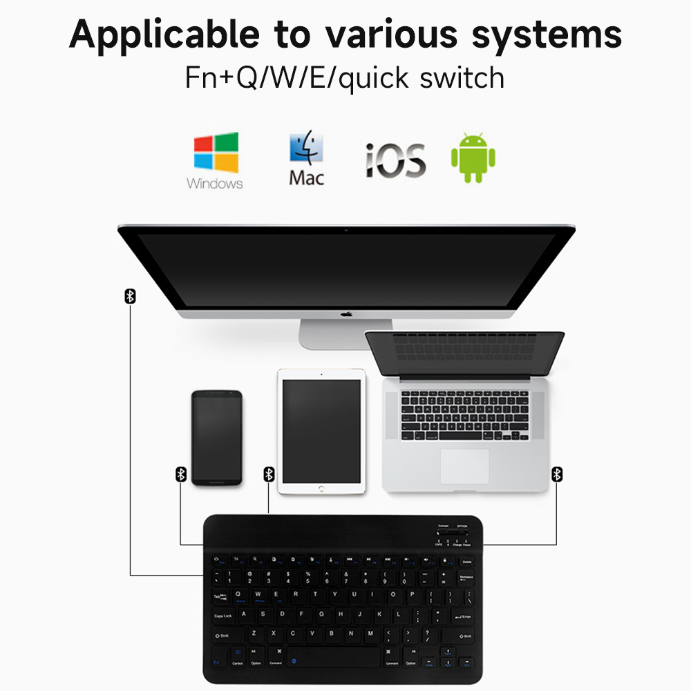 Bluetooth Keyboard for IOS And - Samsung Tablet With Accessories review and price