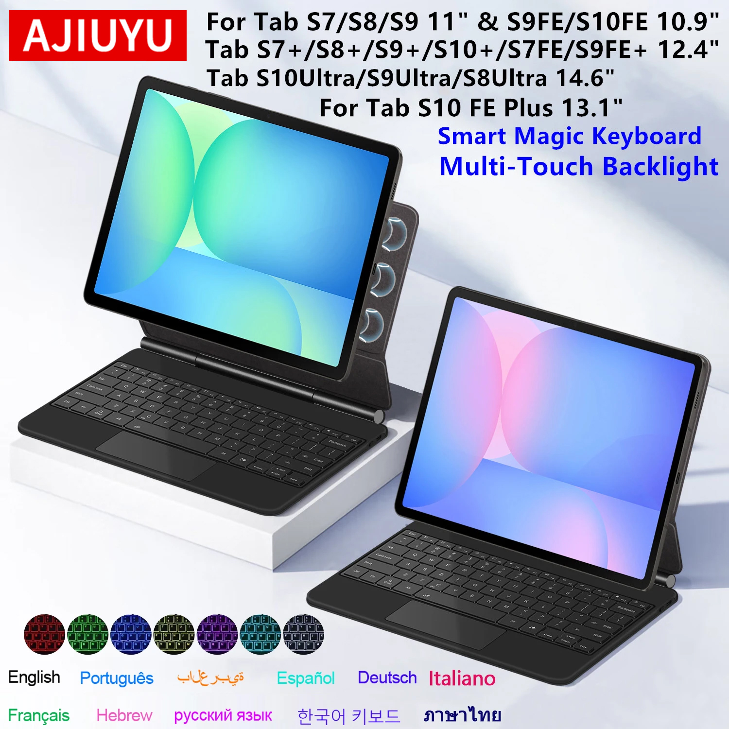 Magic Keyboard For Samsung Gal - Tablet S9 Fe Accessories review and price