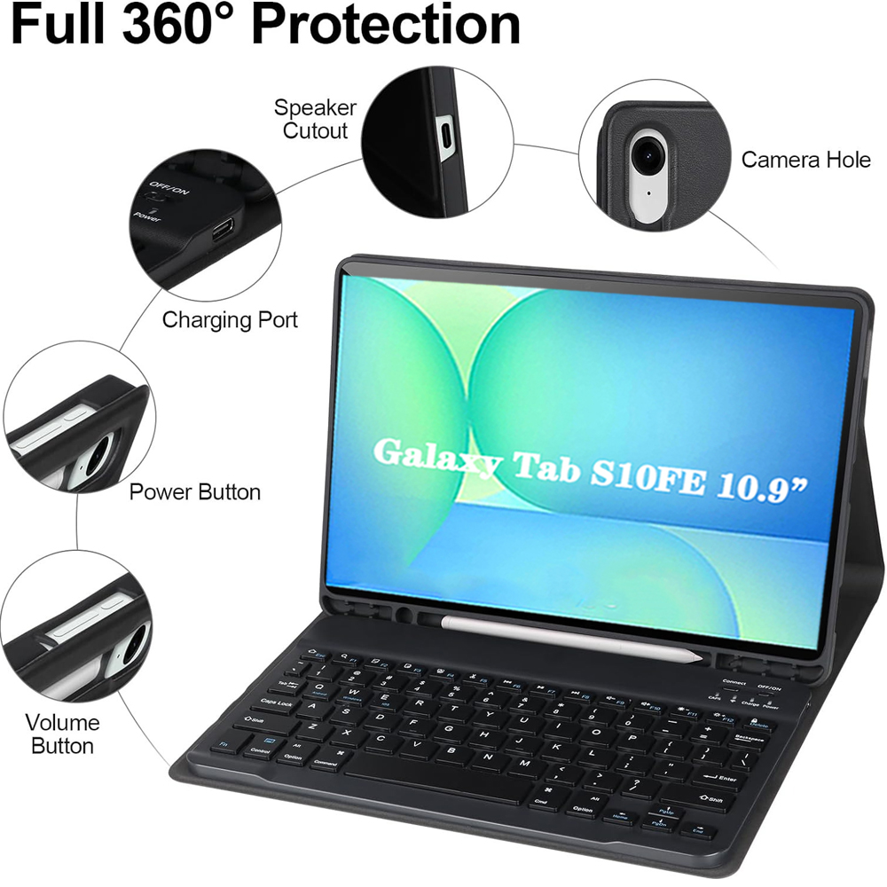 Case for Samsung Galaxy Tab S1 - Tablet S9 Fe Accessories review and price