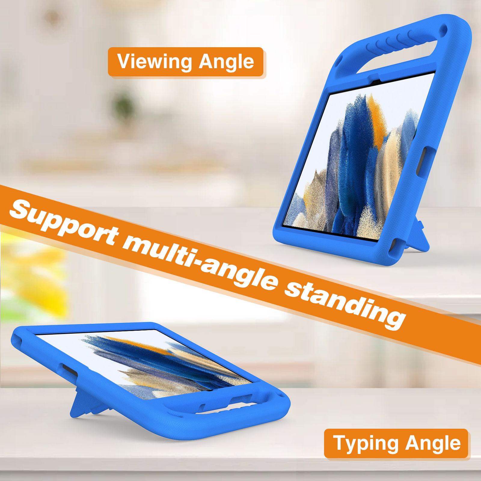 Kids EVA Stand Case For Samsun - Tablet S9 Fe Accessories review and price