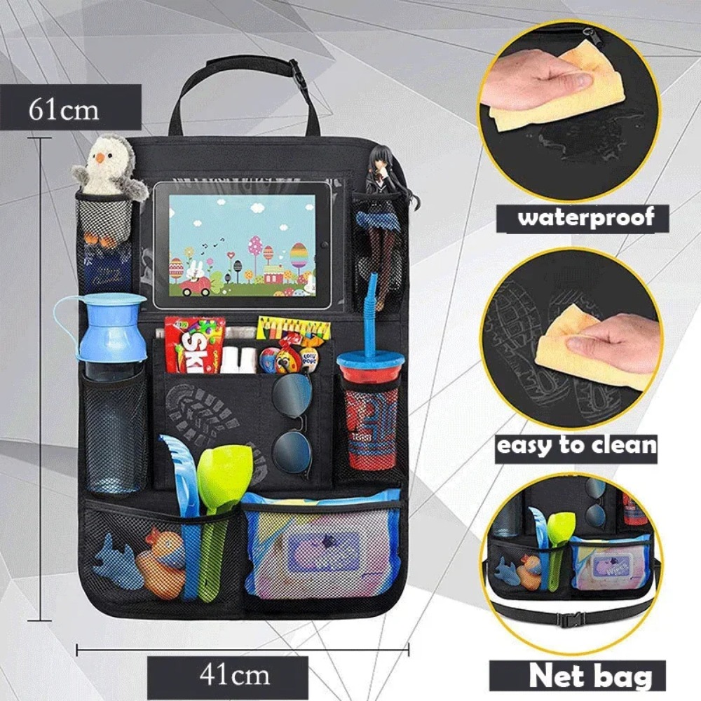 Car Seat Back Organizer 9 Stor - Pen Tablet Accessories review and price