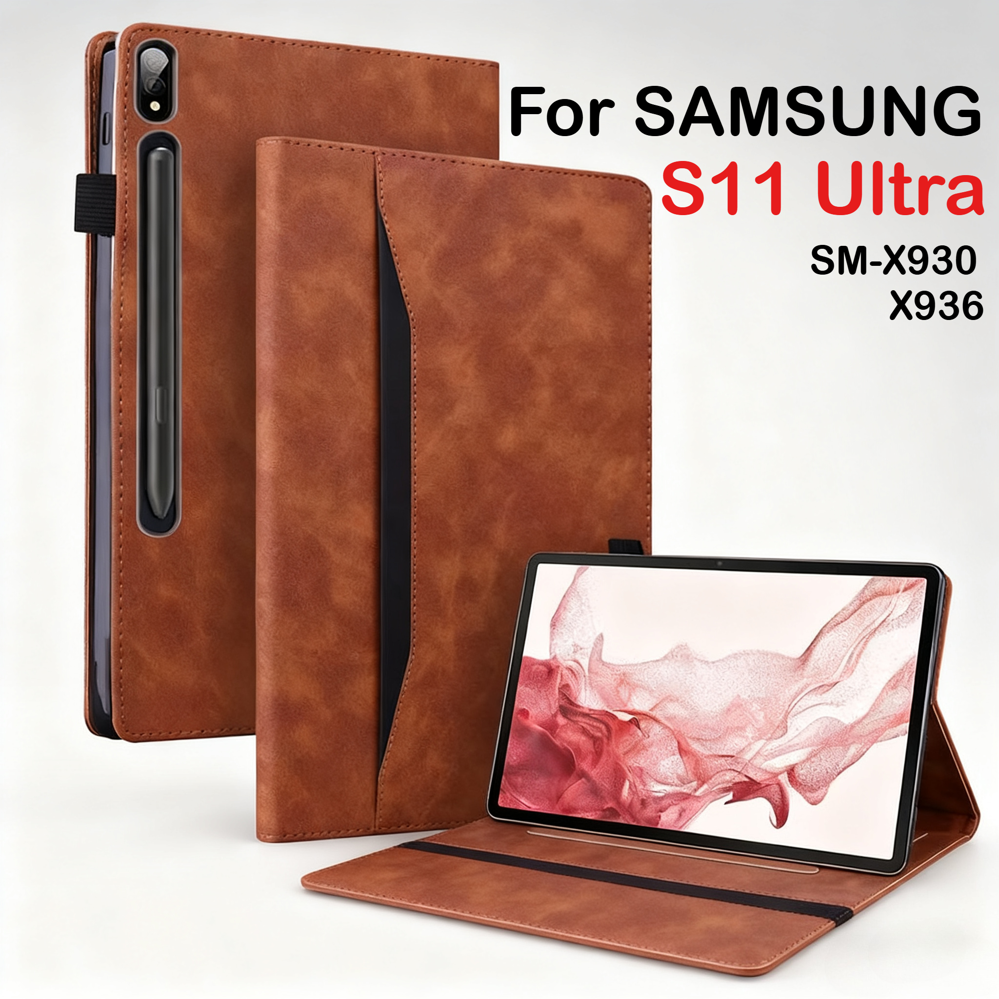 Leather Tablet Case for Samsun - Samsung Tablet S11 Accessories review and price